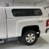 Truck cap for a 2008 Chevy Silverado 2500 HD with a 6.6' bed. Color: Summit White