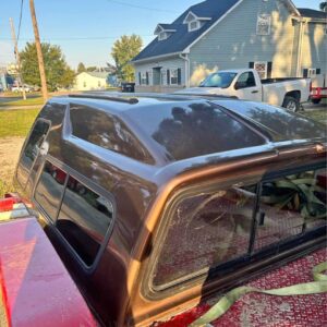 Leer truck topper off a 2014 F-250 long bed